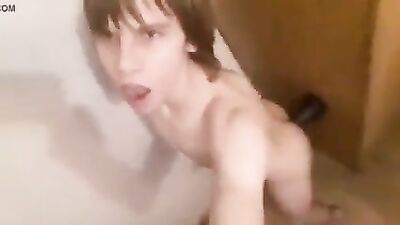 Training my Ass for BBC Twink Web-Cam Fun