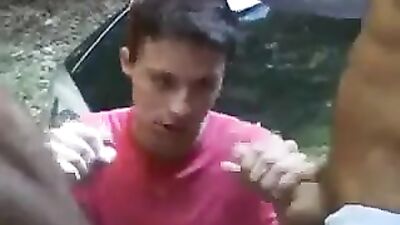 Gay Porn Videos twink hitchhiker earns his ride with two young guys in an action-packed anal adventure!