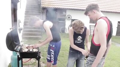 Czech Boys Frenzy with Connor: Oral Delights and Explosive Cums!