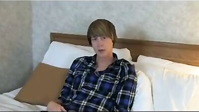 Blue Dreams: Twinks Dildo Cum Shot Adventure