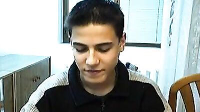 Gay solo twinks masturbation in bedroom! Young and cool, Bfh takes his pleasure to the next level