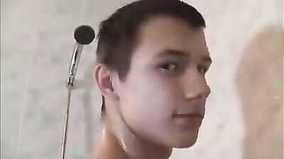 Cum Shower Groping & Milking: Twinks First Time