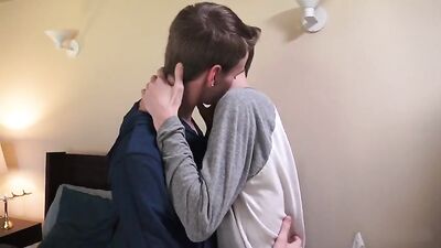 Two Loving Boyfriends Fuck Each Other Bareback in Raw Gay Porn Flip-Fuck!