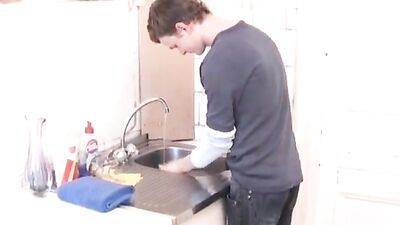 Gay Teen Porn: Daddys Horny House Boys Get Plowed Hard!