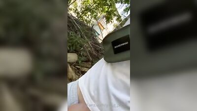 Young Dick in Public Display