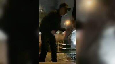 Gangbang in the Streets - Public Oral Outside