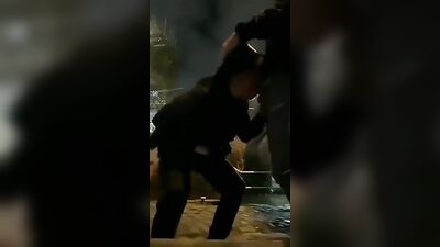 Gangbang in the Streets - Public Oral Outside