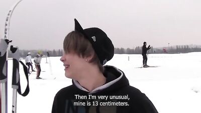 Czech Hunter Gets Fucked in Public - One-on-One Amateur Gay Porn