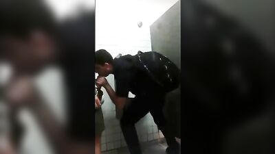 Messing around in uni bathrooms