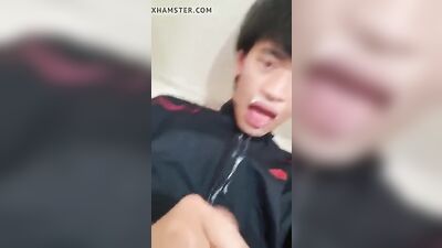 Asian Facial Cummer Guilt-Free Jerk Off!