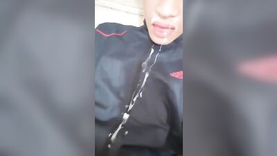 Asian Facial Cummer Guilt-Free Jerk Off!