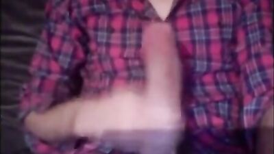 Cum from a Big Cock Twink: Solo Web-Cam Action