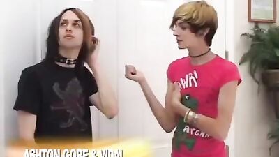 Hot Skinny Twinks Fucking and Sucking - Action Cum Shots Oral