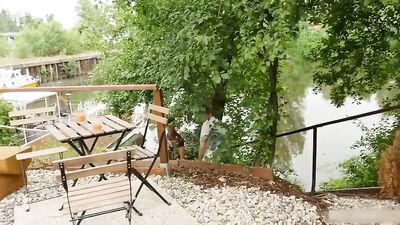 Bareback Twinks Cum Again On The Terrace!