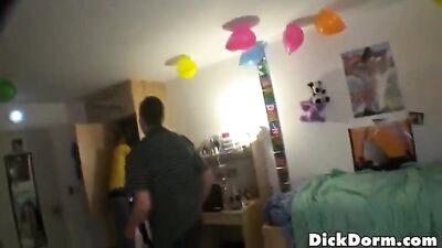 Andys Birthday Bash: College Straight Guys Cum Shots
