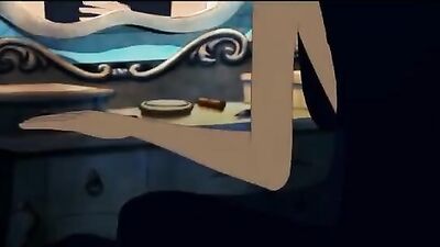 Lady of the Night: Music Impressive Gay Porn Animation