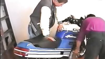 Gay Teen Twinks Fucking on Motorcycle - Oral Action Cum Shots Porn Vintage