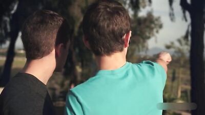 Raw Flip Bareback Cum Shots: Two Boyfriends Steamy Hookup