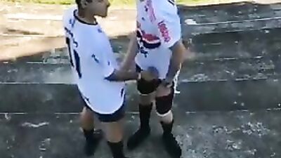 Amateur Oral Blowjobs with Straight Soccer Hunks: Hot Fun!