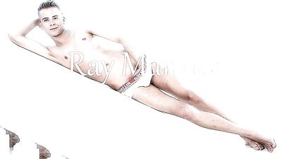 Staxus Model Spotlight #2 - Ray Mannix: Bastille Day Bonus! Solo Handjob Muscle Boy Cum Shots Blond Big Cocks Foreskin Play