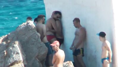 Well-Endowed Latino Hunks Release Their Cum in Group Sex Relief!