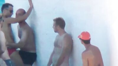 Well-Endowed Latino Hunks Release Their Cum in Group Sex Relief!