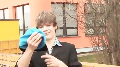 Gay Twink Threesome: Boys Bareback Cum Shots Oral Home Sex