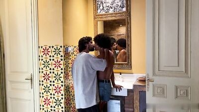 Black Curly Haired Slut - Unleashing the Wild Side!