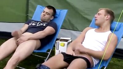 Group Jerking: Gay Porn Action Explosion!