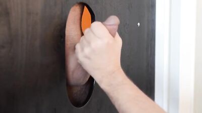 Neighborhood Delight: Big Cummers Unleash Gloryhole Fury!