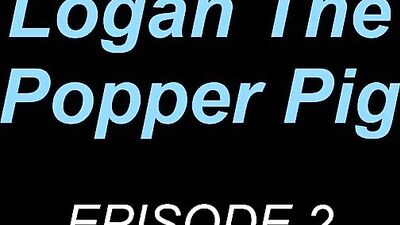 Logan the Popper Pig Returns: Amateur Cum Shots Fetish Solo