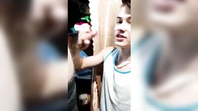 Gay Oral Fellatio with Cum Swallowing - Lonely Gayboy Jerk Suck Eat Cum!