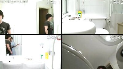 In the sperm bank...