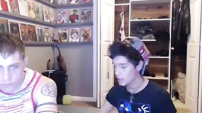 For Their Fans Action Ass Play Handjob - Two Brit Lads Deliver Again