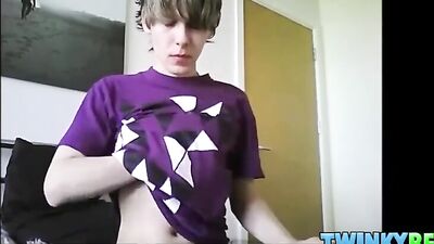 Blond Smooth Cumming Adventure - The Ultimate Wanking Experience!