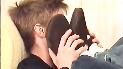 Gay Foot Worship Fantasy with Straight Boys