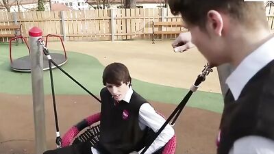 Young Studs Barebacking In The Playground - Gay Porn Videos