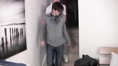 Come Home With Me: Action-Packed Bareback Oral Handjob Cum Shots!