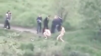 Gangbang in Public: Amateur Bisexual Fetish First Time Fun