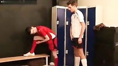 No Mercy in the Locker Room! - Aarons Ass Destroyed by Cum-Crazed Jocks!