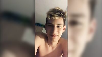 Hairy Ass Web-Cam Cum Boy: Hardcore Gay Action