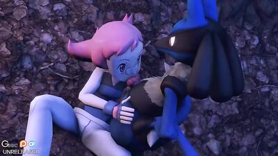 Lucarios Fetish Trainer Fuck: Hardcore Action with Cum Shots!