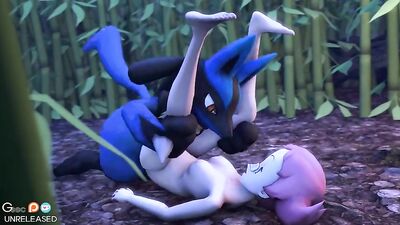 Lucarios Fetish Trainer Fuck: Hardcore Action with Cum Shots!