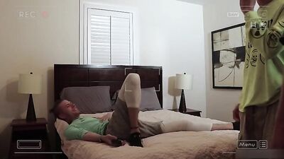 Threesome with Daddies - Party in the Bedroom!