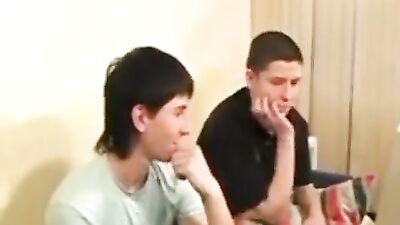 Fit Boyfriends Sucking And Fucking: Bareback Cum Shots Oral