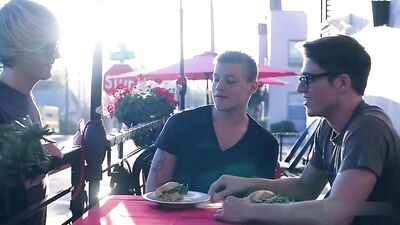 Gay Porn Group Fuck: Double Penetrating Kyle