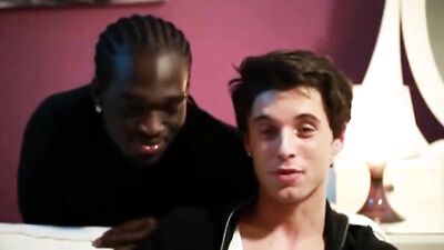 Gay Porn - Black Stud Bareback White Boy - The Ultimate XXX Action!