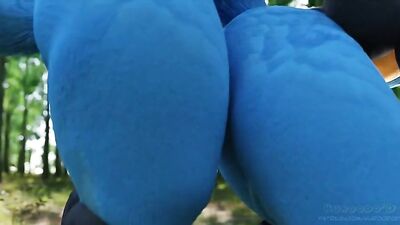 Two Lucarios Fucking: Bareback Adventure