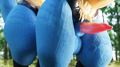 Two Lucarios Fucking: Bareback Adventure