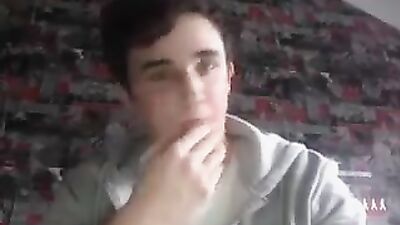 British Teens Cum Hard in Bedroom Cam Show!